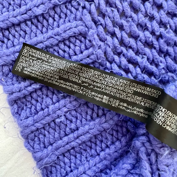 Zara Oversized Sweater — Lilac, M - Picture 10 of 10